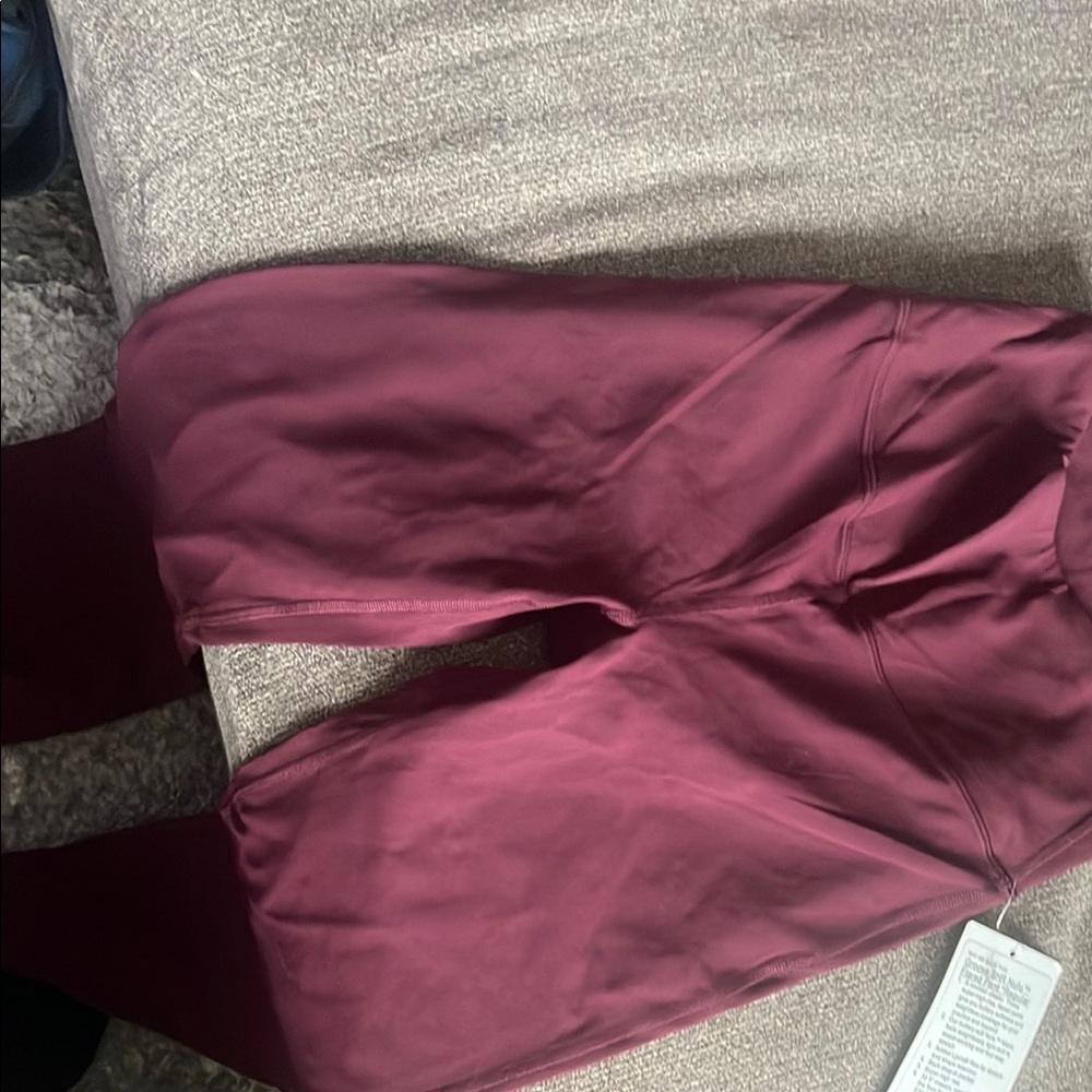 lululemon athletica Burgundy Leggings